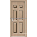 Porta MDF porta interior do PVC com revestimento de PVC JKD-1803 para quarto usado